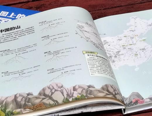 北斗童书：《地图上的全景中国地理》，全2册，精装12开本，中国科学院地理科学与资源研究所编纂，刘高焕主编，山东地图出版社2022年8月版，定价316元，售价58元。 商品图7
