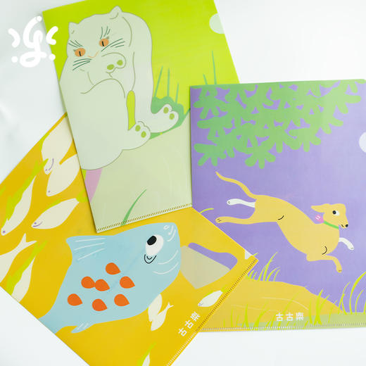 古古楽古画动物文具系列 | 传统东方美学与现代生活结合、可爱又实用、适用于日常学习与办公 商品图2