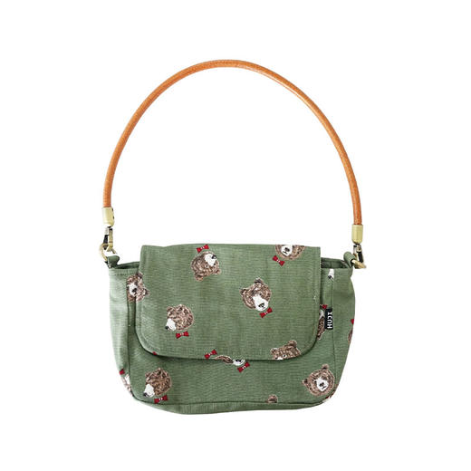 HUJI祤集Gemme单肩包插画熊熊 商品图0