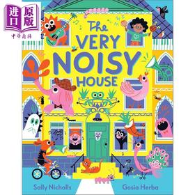 【中商原版】非常吵闹的房子 The Very Noisy House 英文原版 儿童绘本图画故事书 进口亲子童书3-6岁 获奖作家Sally Nicholls