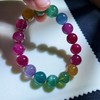 11.8mm单圈荧光彩虹碧玺手串 商品缩略图6