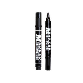 齐心(Comix)单头物流黑色油性记号笔 标记大头笔 50支装 线幅2mm EM830-50