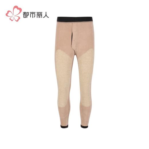 都市丽人保暖裤雅赛尔复合绒男士多层打底裤厚九分裤男裤FLH4C2 商品图4