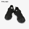 PINLI品立2025秋季新款男低帮鞋牛皮真皮网面鞋休闲运动老爹鞋潮D252121027 商品缩略图0