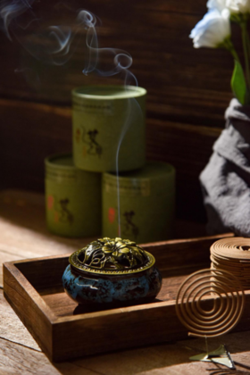 【阡陌艾古法艾草盘香】驱虫驱蚊！🎁限量1000单送玫瑰精油❗️3盒共144盘 💰39.9！