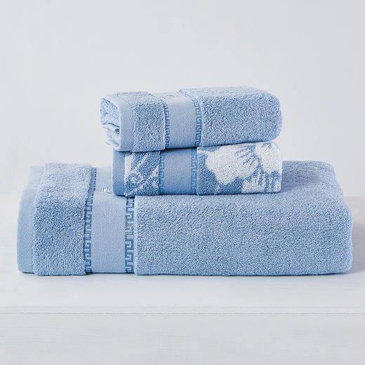 国色天香毛浴巾礼盒（浴巾：76*152cm 毛巾：34*74cm） 商品图1