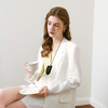 【商场同款】诗凡黎白色翻领西装2025夏新款职业外套女3G4110311 商品缩略图0