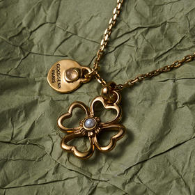 北京仓｜Goossens Paris-Talisman-镂空 四叶草 项链［法国设计师］