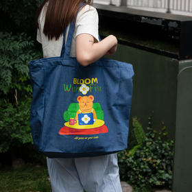 半房牛仔帆布包|实用大容量，好看又能装