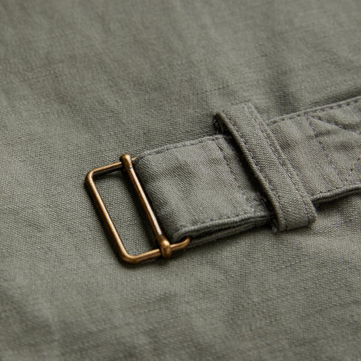 ROMI STUDIO“复古日式”日本进口面料弧形微锥感工装裤RWCAX85295 商品图4