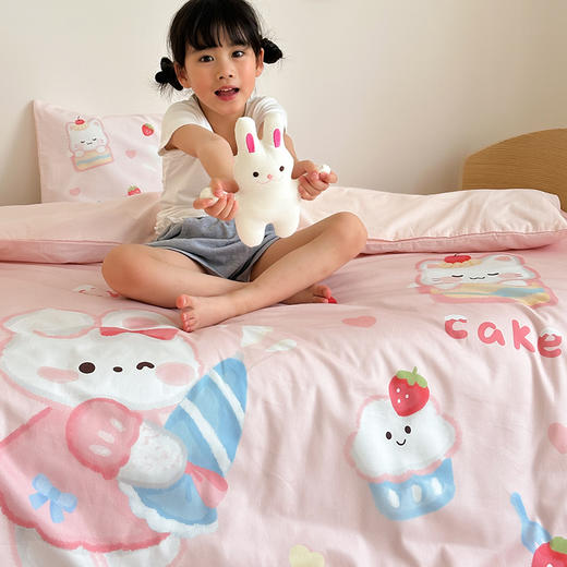 A类全棉40s数码印花卡通儿童幼儿园套件 商品图10