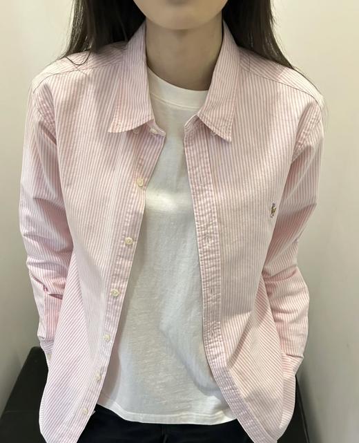 拉夫劳伦 小马刺绣条纹衬衫（SS） 商品图8