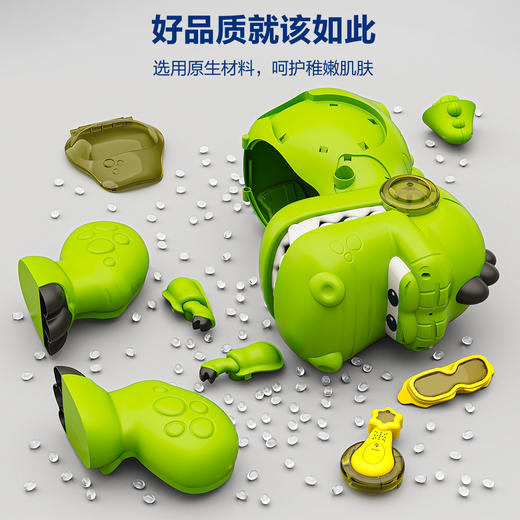 山姆同款小演员大嘴收纳恐龙玩具收纳盒儿童玩具仿真模型男孩女孩礼物 商品图5