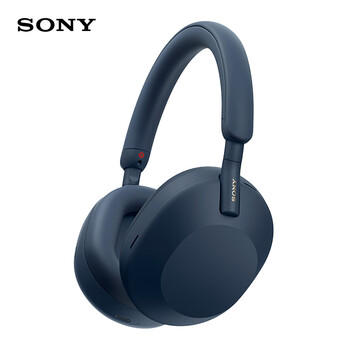 索尼（SONY）WH-1000XM5【政府补贴】头戴式无线降噪耳机 AI智能降噪 深夜蓝色 3.8女神节 礼物 /数码 /影音娱乐 /蓝牙/无线耳机 商品图3