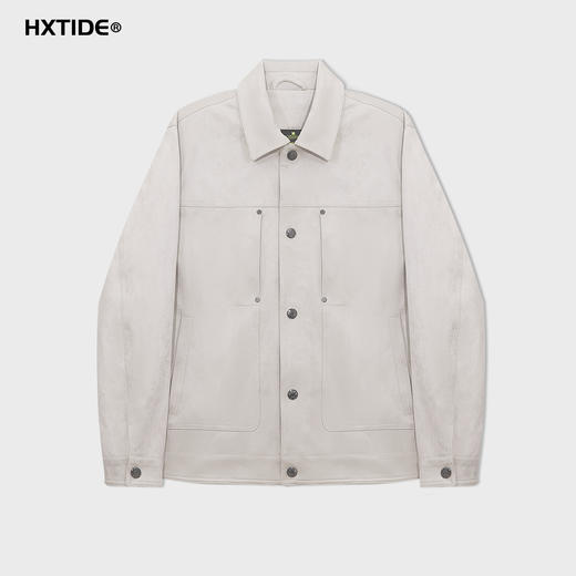 【新品上新】HX 春秋季翻领茄克衫S105533291101 商品图2