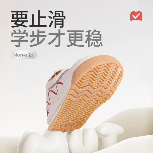 牧童宝宝学步鞋2025秋季新款软底男童鞋婴幼儿国风祥云女童机能鞋 商品图9