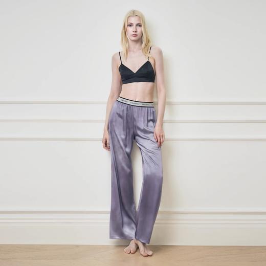 Solo seta22姆米女士真丝睡衣桑蚕丝衬衫长裤丝绸吊带2025秋新款 商品图2