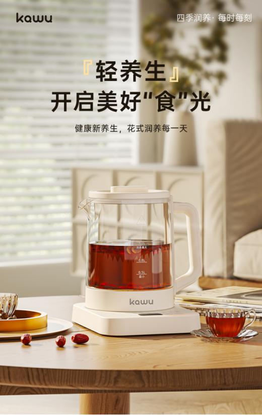 百元内最不后悔入的养生壶👌同款售价💰699 现在抢购只要💰79直接带回家！【卡屋YG-KP15R液体加热器养生壶】 一台=N台🉑花茶+煲汤+煲粥+糖水+药膳+果茶等统统一壶搞定 商品图0