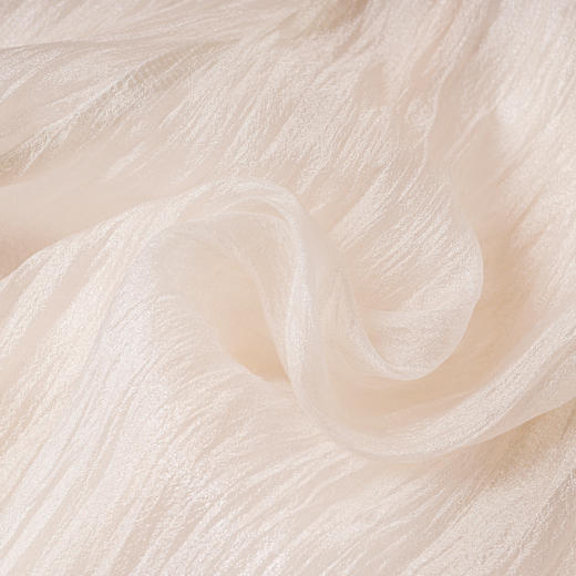 米思阳2025夏季新款优雅气质短袖连衣裙时尚褶皱泡泡袖仙女裙1643 商品图3