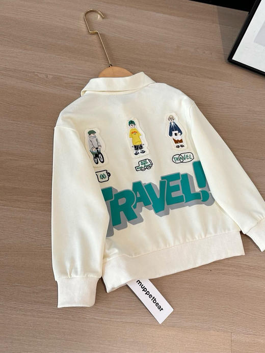 太平鸟秋款儿童长袖t恤打底衫081303 商品图10