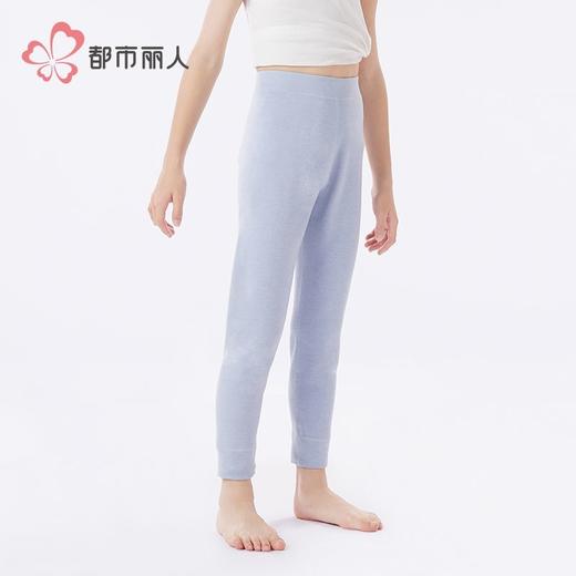 都市丽人打底裤童装双面磨毛儿童打底裤单层打底裤中九分裤JLH4A1 商品图2