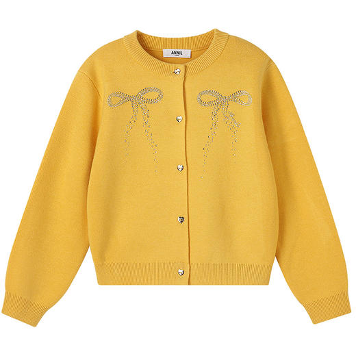 【实体店同款】女童针织开衫秋季新款安奈儿童装AG534132 商品图5