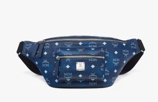 MCM 腰包 MEDIUM男  MMZFAFI021F001-F 牛仔蓝. 商品图0