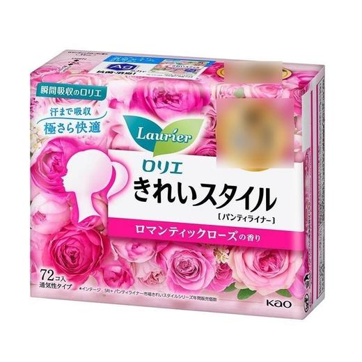 日本原装进口花王护垫乐尔雅柔棉卫生轻薄玫瑰香型14cm*72片超值组合效期26年6月 商品图5