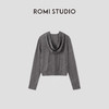 ROMI STUDIO“惬意自然”哑光质感柔软亲肤弹力针织外套 RWCRWM3847 商品缩略图1
