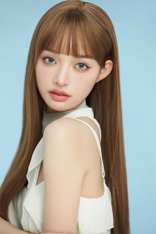 Eggcon旗下  恋爱公式&碳酸气泡&蜂蜜噗噗｜14.2mm白狮参考着色中等直径｜日抛十片 商品图7