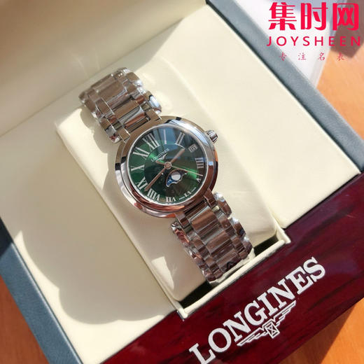 浪琴匠心之作【落落大方 腕间淑女】浪琴表 ETC心月月相系列 女士腕表 优雅而至 典雅别致的外观 商品图1