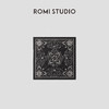 ROMI STUDIO“法式复古”100%亚麻水洗撞色复古印花丝巾RWCAPR5018/RWCAPR5584 商品缩略图0