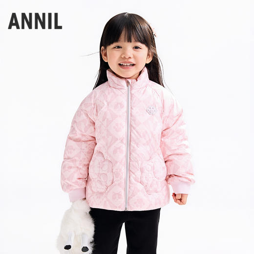 【实体店同款】男女童短款羽绒服冬季新款安奈儿童装XM545180 商品图0
