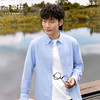 【十如仕】秋冬纽扣领牛津纺洗水休闲纯棉长袖衬衫-CS01 商品缩略图10