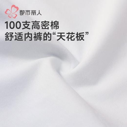 都市丽人女士内裤100支棉内裤女士平角内裤女内裤纯棉内裤LKH4B7 商品图6