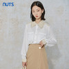 NUTS商场同款秋季时尚气质通勤百搭拼接设计长袖衬衫女231013022B 商品缩略图3