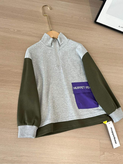 太平鸟秋款儿童长袖t恤打底衫081303 商品图13