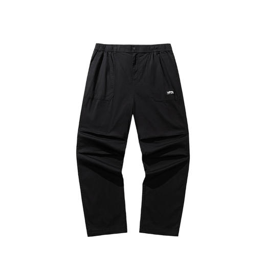 安踏潮流美式梭织休闲长裤男女同款宽松直筒裤运动裤子172538508 商品图2