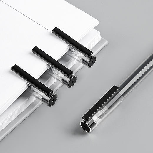 广博大容量中性笔-黑色（12支装） 商品图5