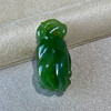 和田玉（碧玉-菠菜绿）挂件--佛手/31.7*18*15mm/10.97g 商品缩略图3