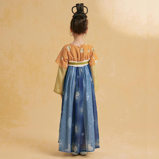 笛莎Deesha观山见女童连衣裙2025秋季女童连衣裙 商品图4