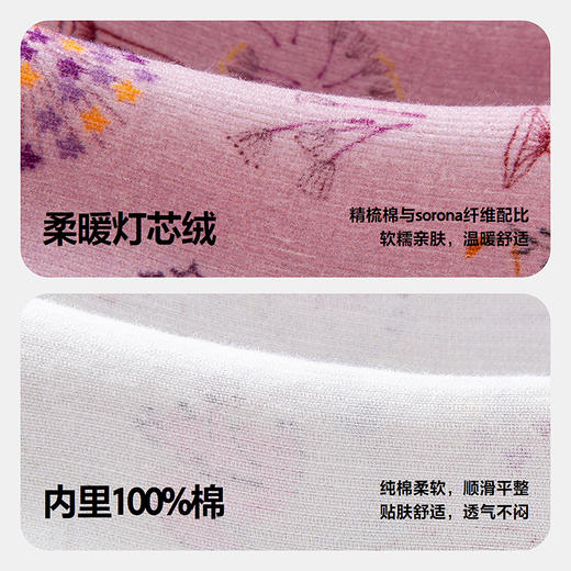 迷你巴拉女童儿童柔软宽松A摆娃娃领灯芯绒连衣裙2025秋新品 商品图3