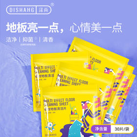 多效地板清洁片6袋装