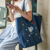 半房牛仔帆布包|实用大容量，好看又能装 商品缩略图3