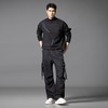 PINLI品立2025秋季新款男士多口袋工装裤潮牌宽松直筒休闲长裤子GD253117021 商品缩略图4