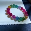11.8mm单圈荧光彩虹碧玺手串 商品缩略图2