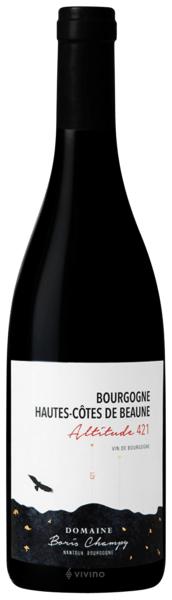 【生物动力法！高海拔风土！黑皮诺矿感！】Domaine Boris Champy Hautes Cotes De Beaune Altitude 421 Bignon 2020 750Ml 商品图0