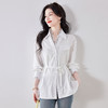 【预售3天】PY-2025新款轻奢法式小资翻领长袖衬衫女上衣HS&TG2076 商品缩略图0