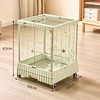 鹦鹉玻璃鸟笼 环保PP材质 两色可选 商品缩略图3