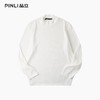 PINLI品立春季新款潮牌半高领长袖T恤男士肌理感纯色休闲上衣B253111023 商品缩略图3